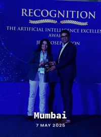 Jeny Leon Bharat Gen AI Award Winner for AURA Jeny Leon — Bharat Gen AI Award winner for her patented AI innovation AURA, driving India’s future in responsible and human-centric AI innovation.