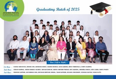 A cherished memory with my classmates of Class 12, Section F at Jayshree Periwal International School, Jaipur-a group that shared not just lessons and laughter, but also dreams, challenges, and unforgettable moments. This photograph captures the spirit of friendship, resilience, and youthful ambition that defined our final year together.