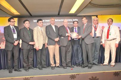 Release of video atlas ‘State-of-Art in Eye Surgery’ written by Dr. Vidushi Sharma and Dr. Suresh K. Pandey during the Intraocular Implant and Refractive Society, India (IIRSI) Conference, Chennai, India.