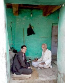 I had the opportunity to visit our old house at Mohna and receive the guidance and blessings of my father during my birthday. It was the same house where I spent 14 years of my life and studied for the Pre-Medical Test (PMT) under the lantern.